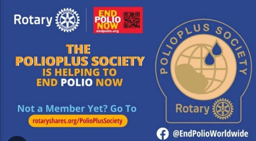 Campanha End Polio Continua.