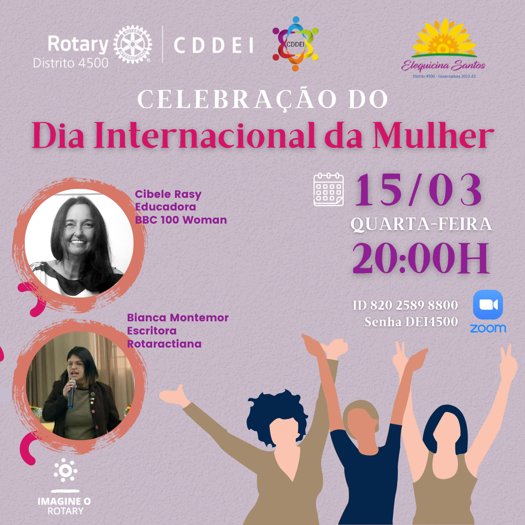 CDDEI - Celebração Dia Internacional da Mulher