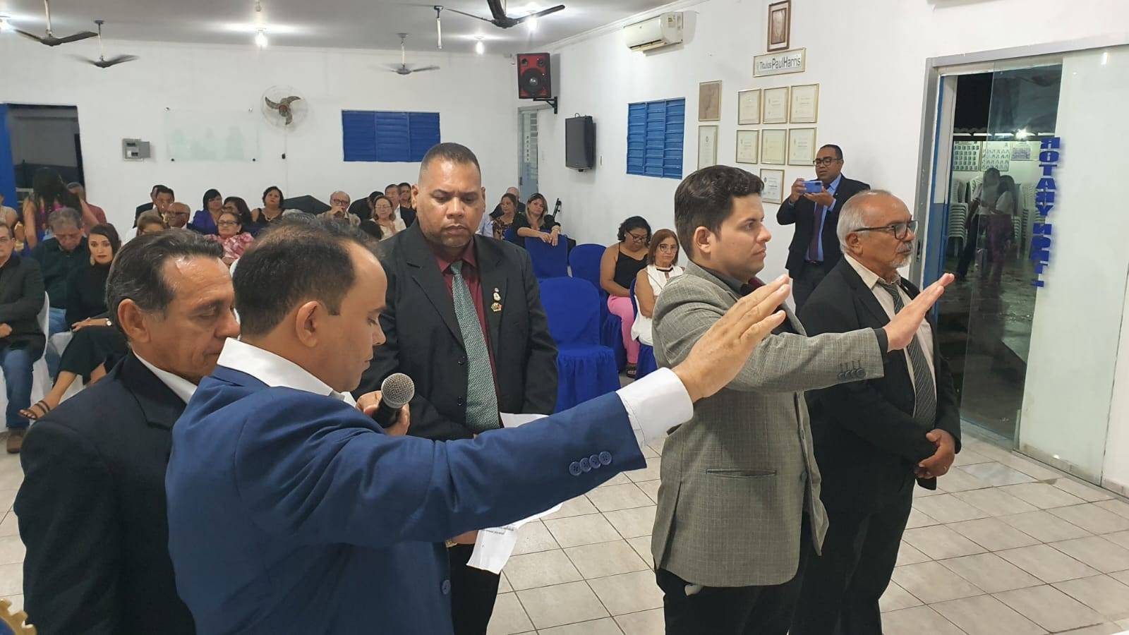 Rotary Club de Patos Norte com mais dois novos sócios