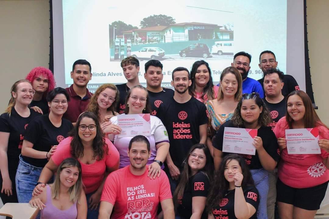 Rotaract Club de José Bonifácio:  Dia 04 de março aconteceu o Juntaract Folia do grupo 6 sediado pelo @rotaractlins