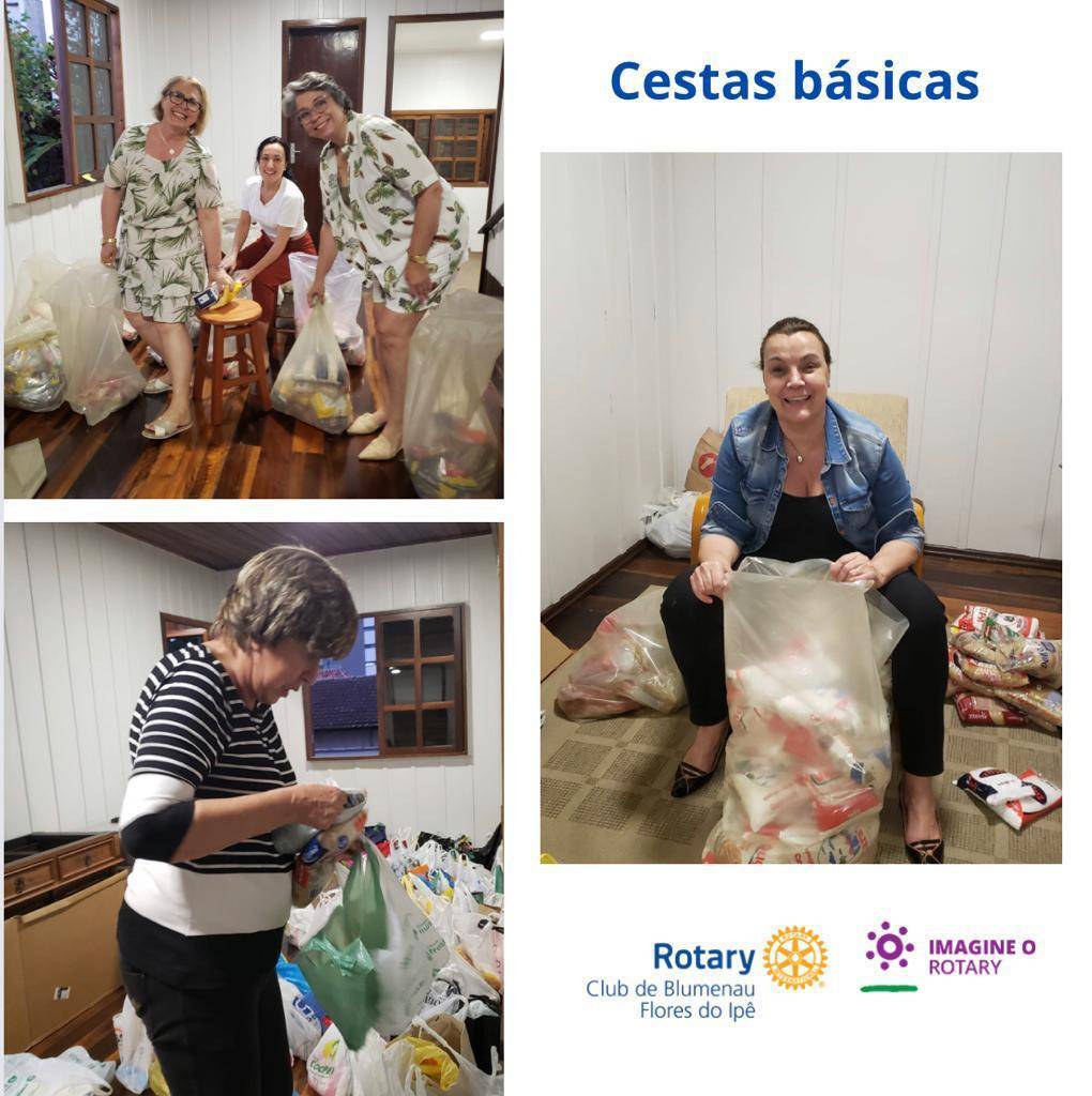 Rotary Clube de Blumenau Flores do Ipê - Pessoas em Ação.