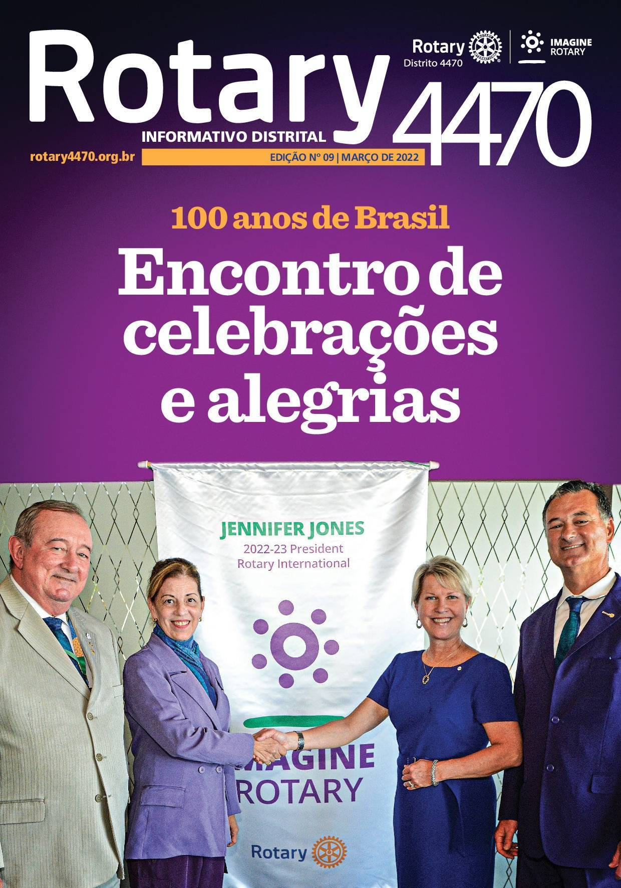 Informativo Rotário de 	MARÇO/2023 - Numero 09 - Carta Mensal