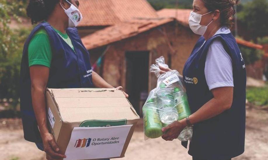 O Rotary recebeu destaque no jornal Folha de S.Paulo por conta dos 100 anos de trabalho humanitário no país.