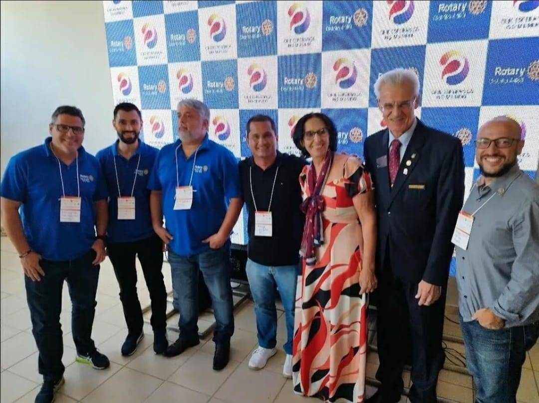 Assistente Maurício Tamura: No dia 25 de março estivemos na cidade de Votuporanga participando do PETS (Treinamento dos Presidentes) e GATS (Treinamento dos Governadores Assistentes) para o Ano Rotário 2023/2024