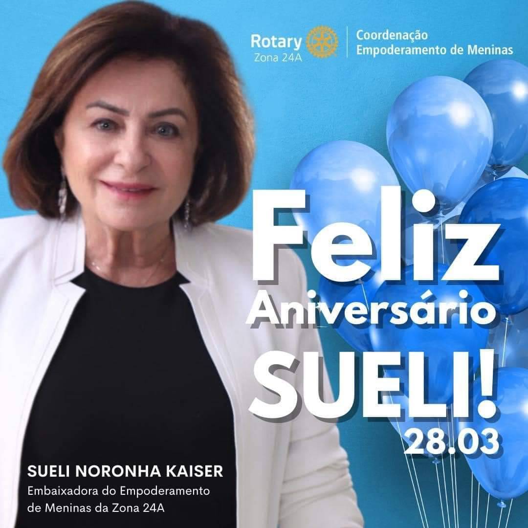 Feliz Aniversário, Sueli Noronha Kaiser