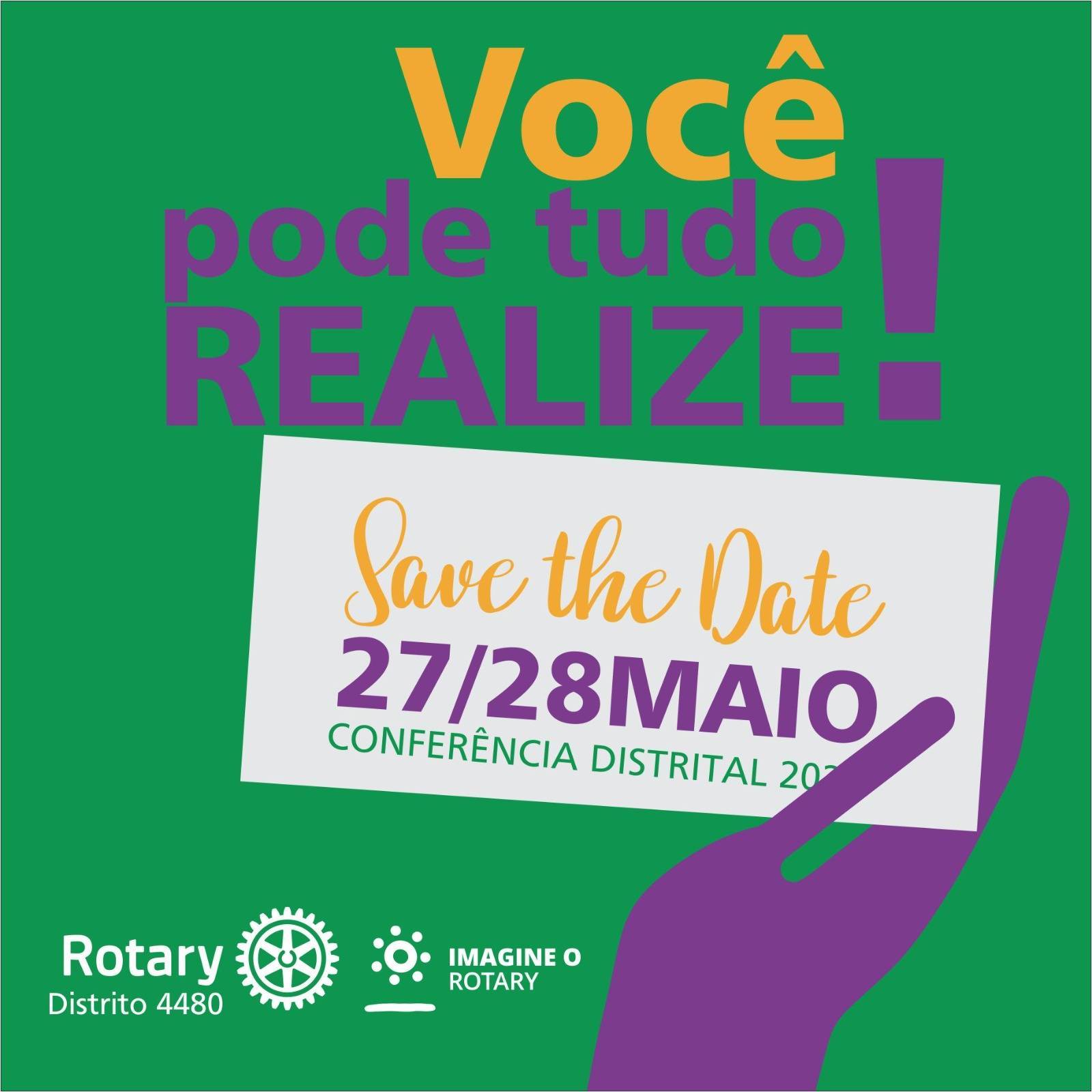 Dias 27/28 de Maio - Conferência Distrital 2023