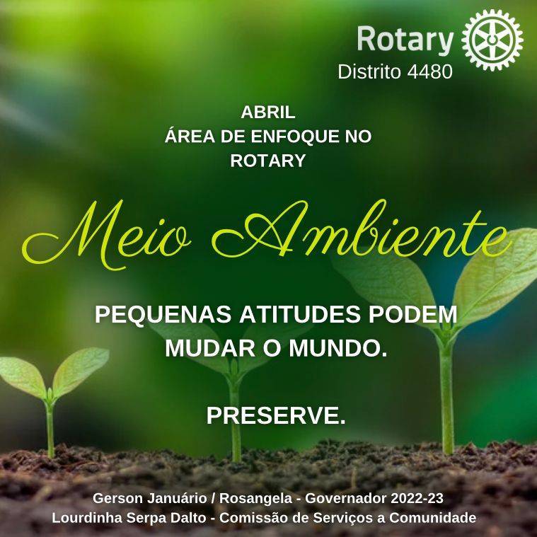 Área de Enfoque - Meio Ambiente!