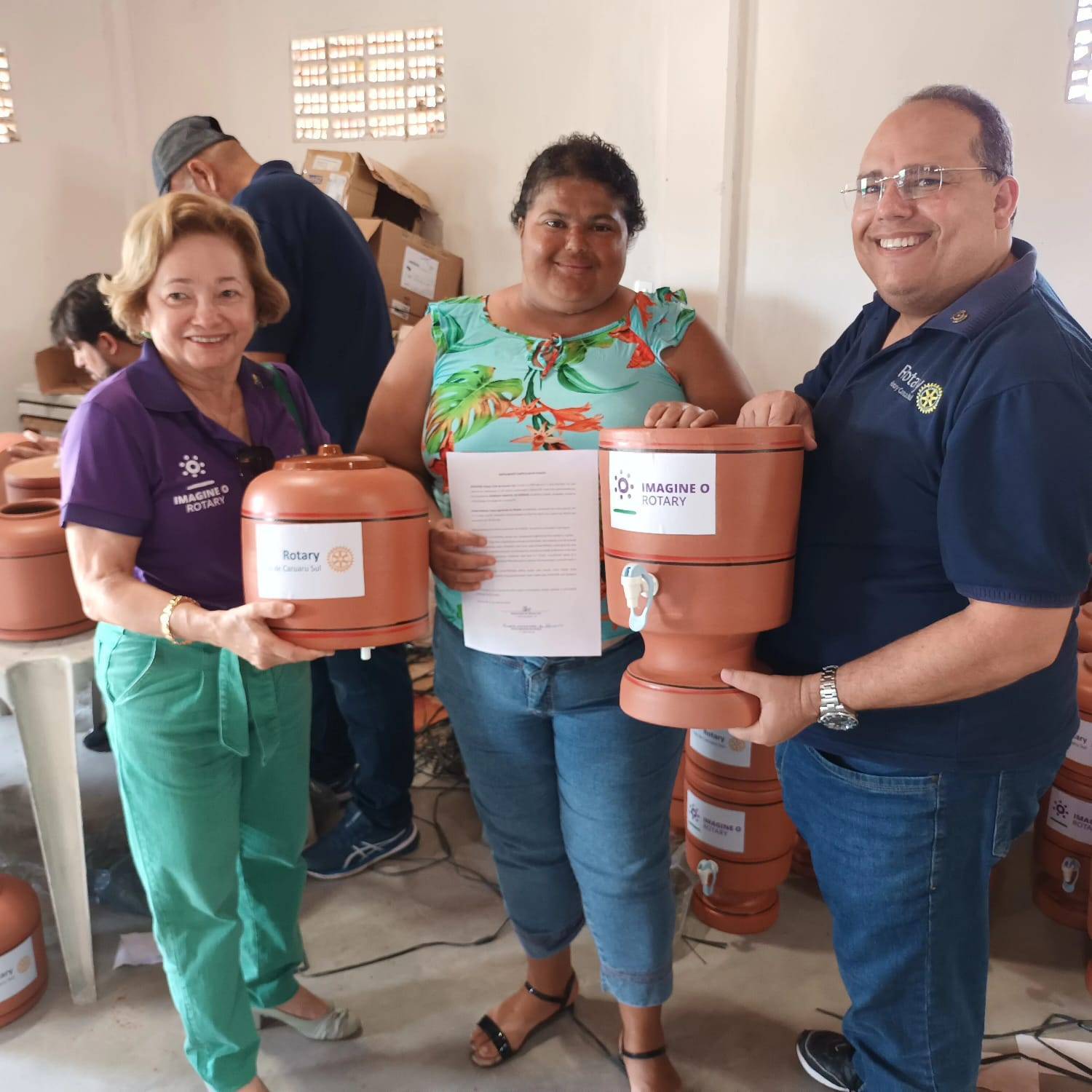 Entrega de filtros em Riacho das Almas