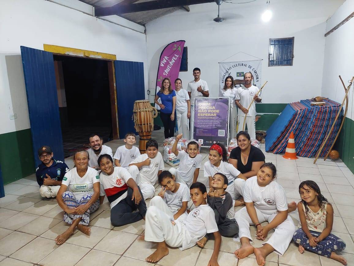 Grupo de capoeira Gato Pardo, em Barra Grande, Paraty