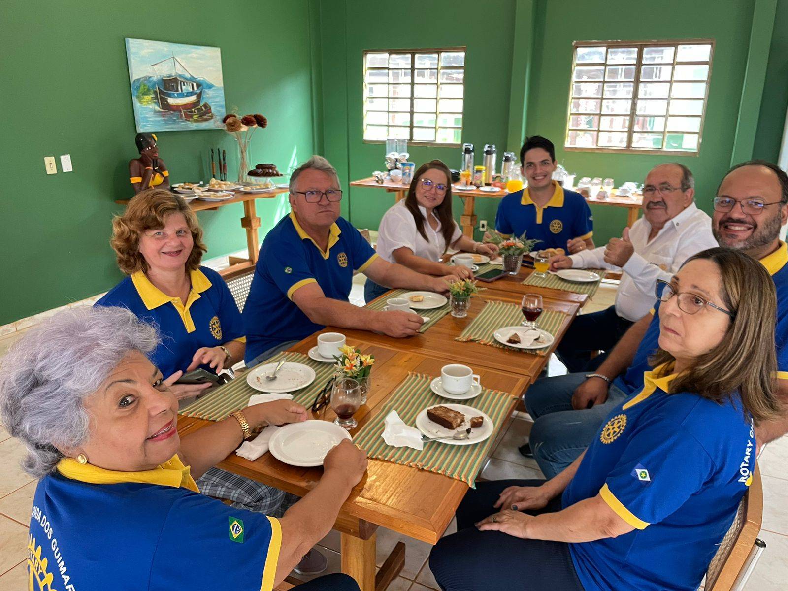 Governador Distrital visita Rotary Club de Chapada dos Guimarães