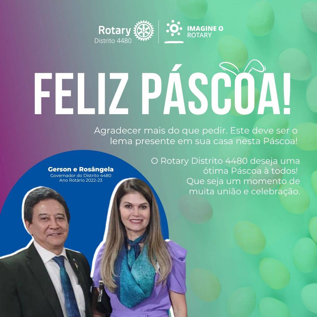 Feliz Páscoa - Distrito 4480