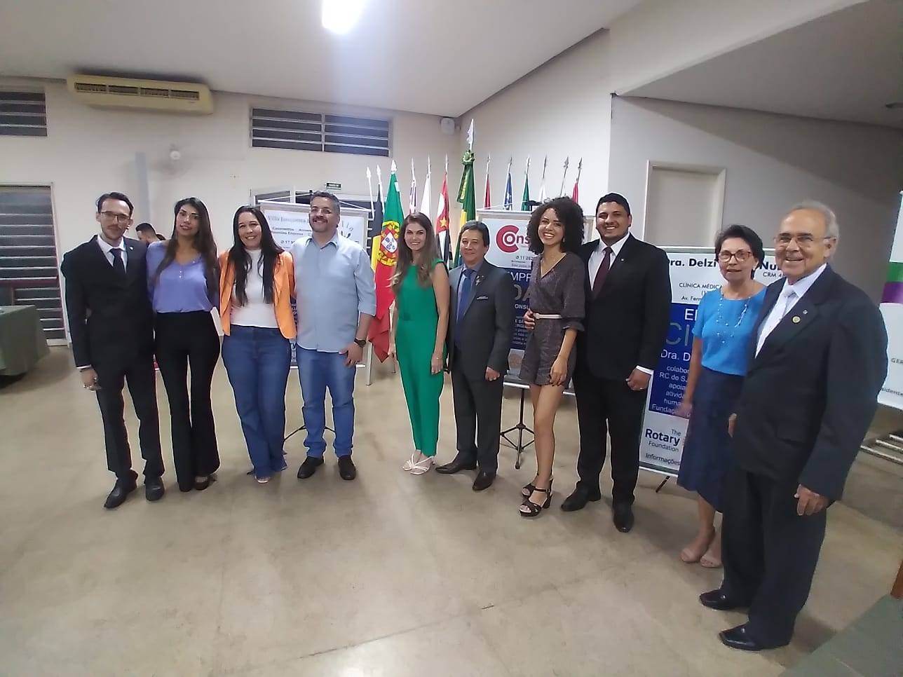 Ontem (12.04.2023)foi uma noite memorável  ao Rotary Cub de São José do Rio Preto Novo Cinquentenário,   foi agraciado com a posse de  04 novos associados representativos