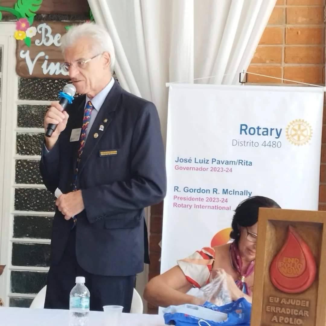 Gov. Eleito do Distrito 4480, Gestão 2023-24 José Luiz Pavam:  Hoje realizamos, com muito sucesso, a Assembleia Distrital do D4480 do Rotary International, na cidade de Promissão