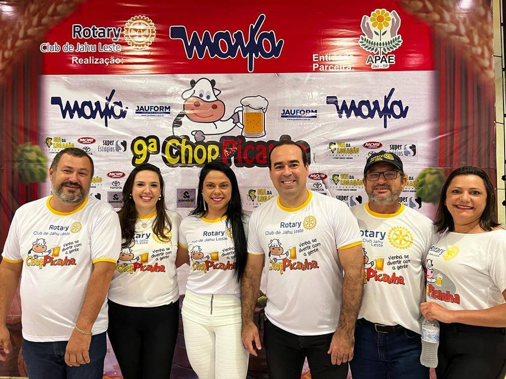 A 9ChopPicanha Do Rotary Club de Jahu Leste em parceria com a Apae de Jaú, aconteceu no sabado, dia 15/04/23 no Caiçara Club de Jaú.