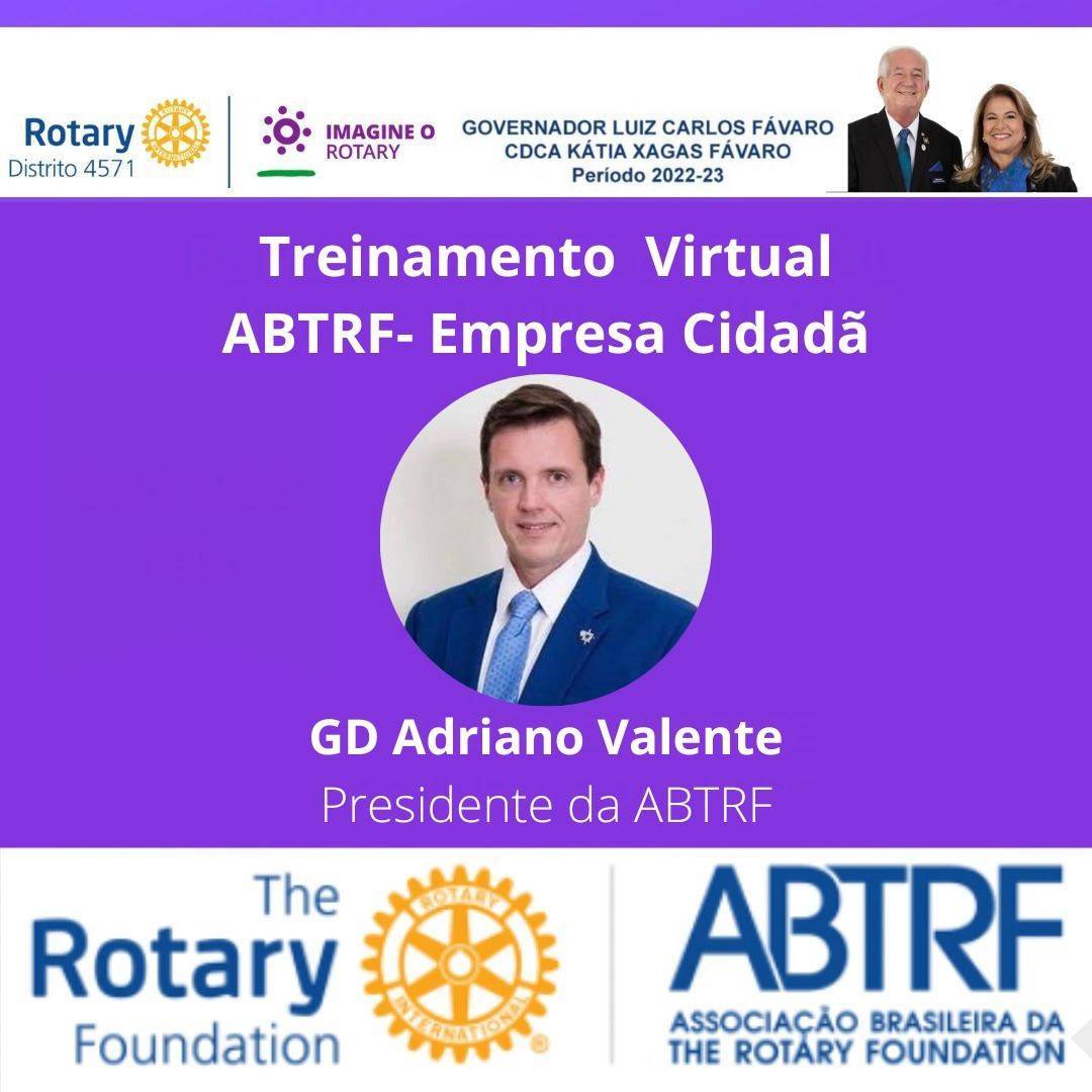 TREINAMENTO PARA GAs E SUBCOMISSÃO DE ARRECADAÇÃO DA FUNDAÇÃO ROTÁRIA