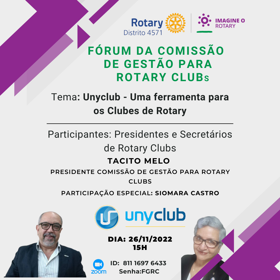 FÓRUM DA COMISSÃO DE GESTÃO DE CLUBS