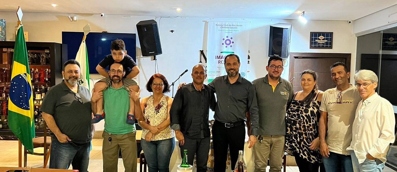 Na noite desta terça-feira (18), o Rotary Club Mauricio de Nassau Arantes Lisboa marcou presença na reunião ordinária do Rotary Club de Cerrado Goiano, realizada na churrascaria Nelore Grill.