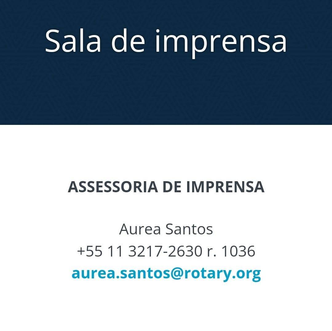 o Rotary Club em seu distrito tem um projeto que teve divulgação, mostrando rotarianos em ação, com cobertura da imprensa