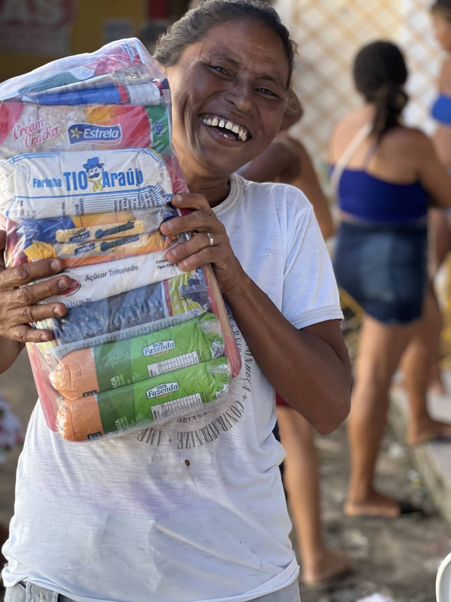 Entregas de cestas básicas a populações atingidas por chuvas no RN