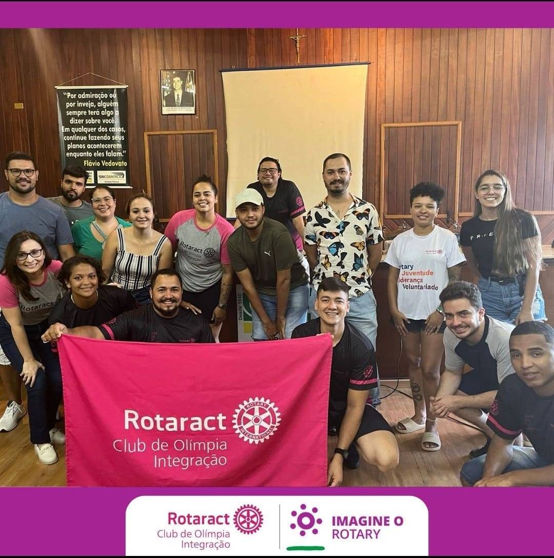 Rotaract Club de Olímpia Integração: No dia 23/04 tivemos a nossa 16ª Reunião ordinária pra lá de especial.