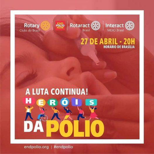 Lançamento da Campanha "Heróis da Pólio"