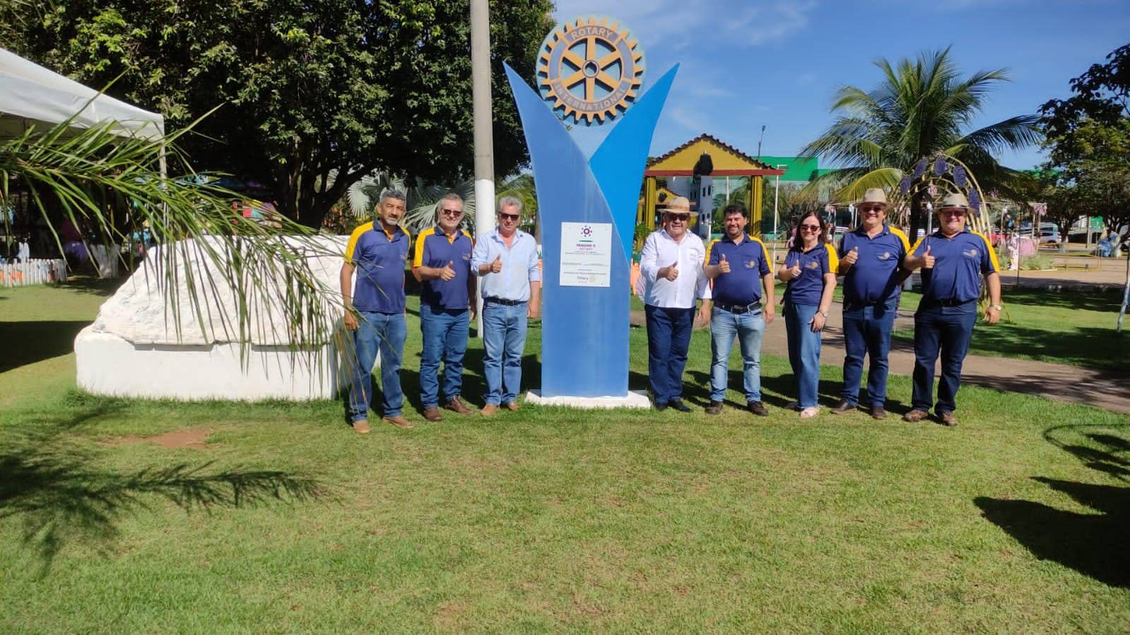 Rotary Club de Querência recebe Governador Distrital