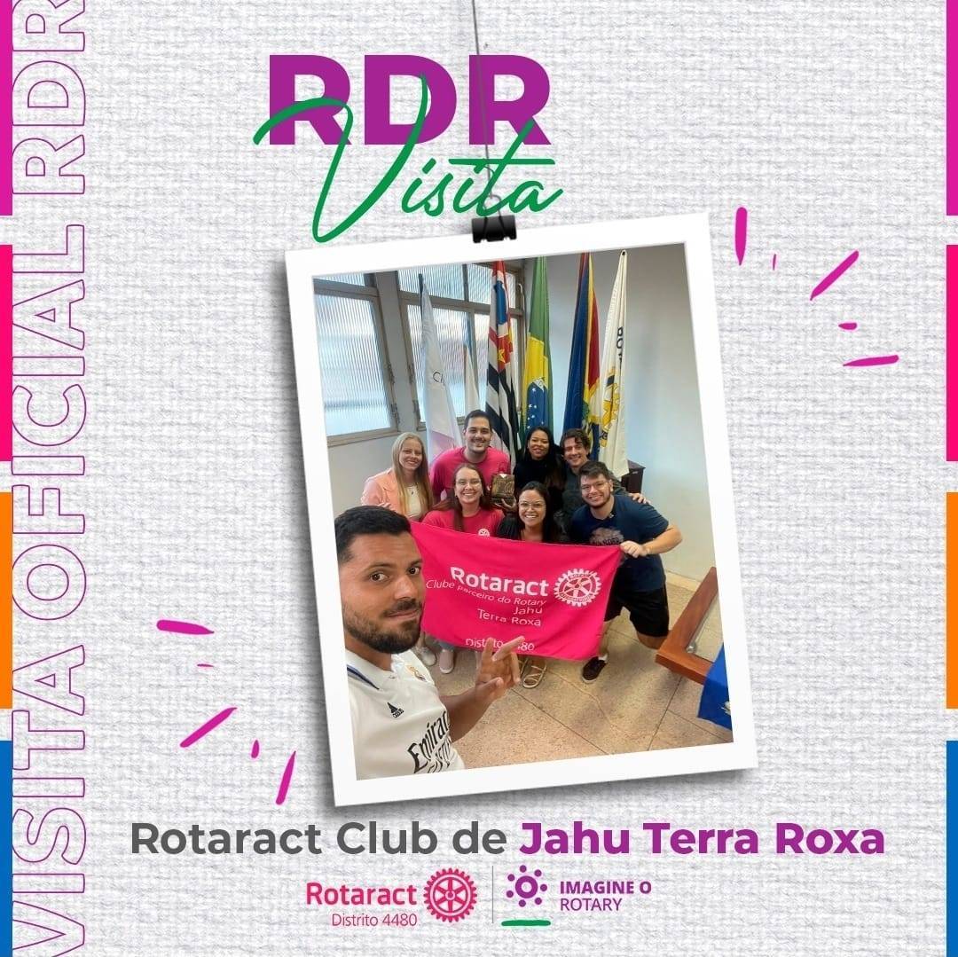 Nosso casal RDR Danillo/Tatiana continuaram as visitas oficiais no dia 22 de abril de 2023, a fim de ouvir as experiências de cada rotaractiano e conhecer mais de perto o trabalho desempenhado pelos clubes do nosso distrito!