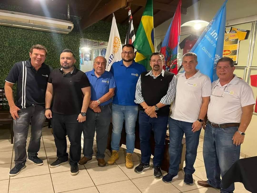 12a Reunião Ordinária do Rotary Club de Lins, ano rotário 2022-2023, sobre o lema Imagine o Rotary. Reunião sob comando do nosso Pres. Eng. Ambiental Fabrício Teixeira de Carvalho.