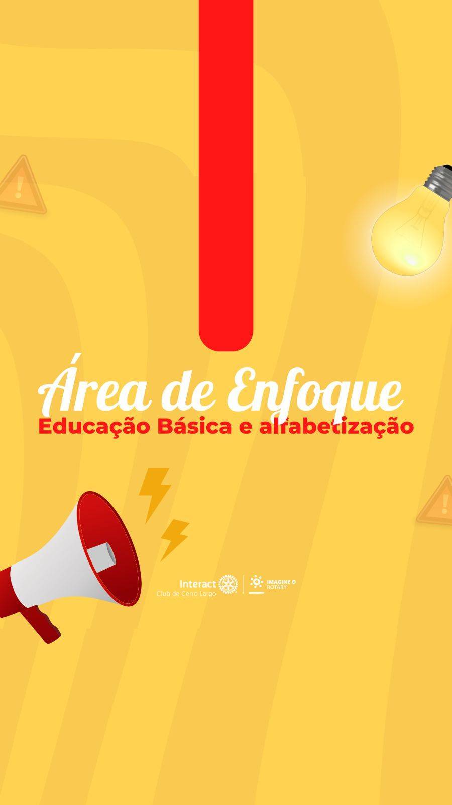 Devido a esse período que é dedicado à Área de Enfoque sobre Educação Básica e Alfabetização, o Interact Club de Cerro Largo traz com esse vídeo, algumas informações importantes para aqueles que vão realizar o ENEM 2023, dentre elas:  • O Período de solicitação de isenção da taxa: 17 a 28 de abril.  • Inscrições no Enem: 5 a 16 de junho.  • Dia da prova do Enem: 05 e 12 de novembro.  • Divulgação dos gabaritos: 24 de novembro.  • Resultado do Enem: 16 de janeiro.  Desde já, bons estudos para todos e foco para atingir o seu objetivo!  #paratodosverem A arte está composta por um fundo amarelo. Na parte superior central está escrito “Área de Enfoque: Educação Básica e Alfabetização”. Na arte contém alguns elementos como megafone, lâmpada, raios e sinais de alerta. Por fim, na parte inferior central está a logo do Interact Club de Cerro Largo e a logo do Lema Rotário “Imagine o Rotary”. 💜🔅