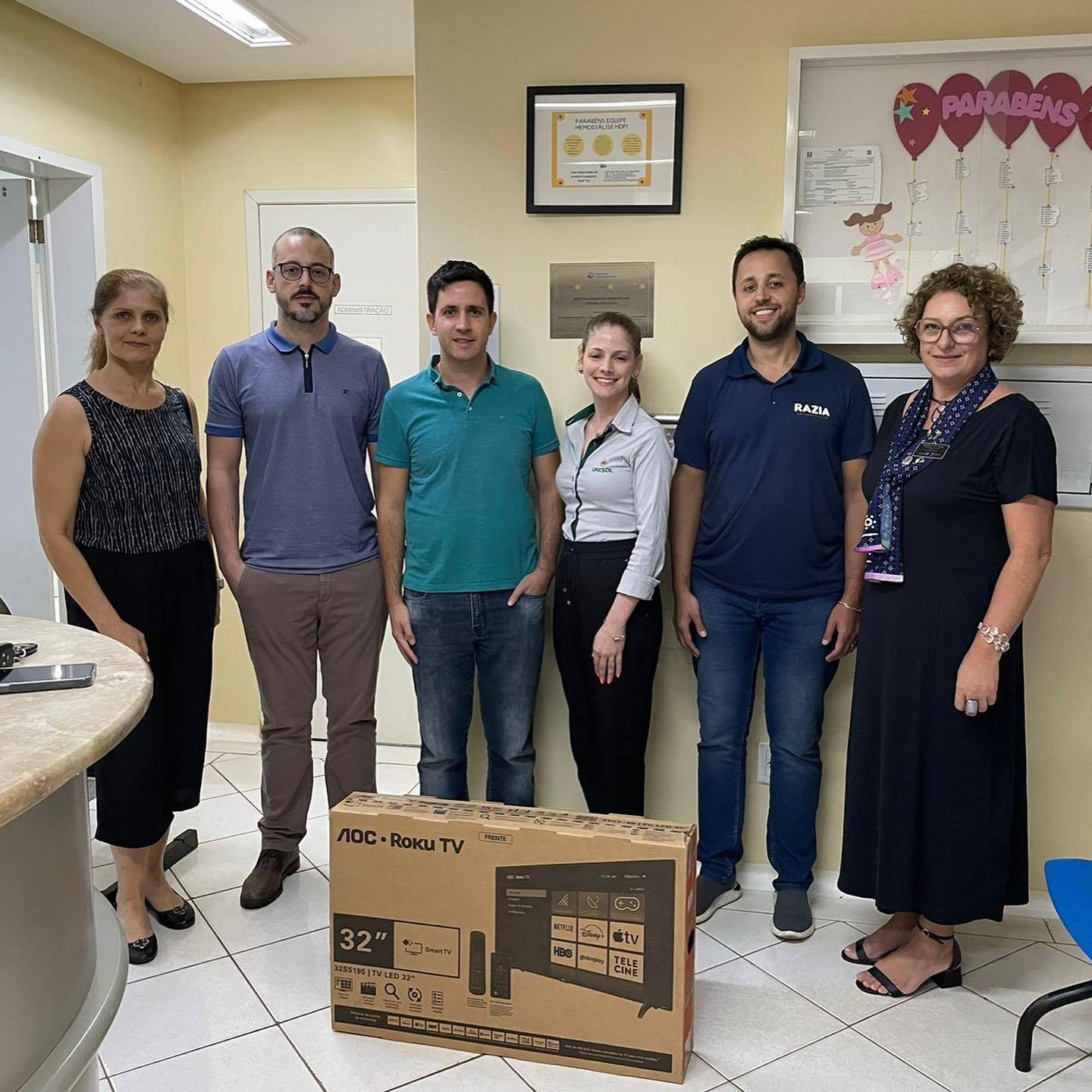 Família rotaria unida em prol do HDP 