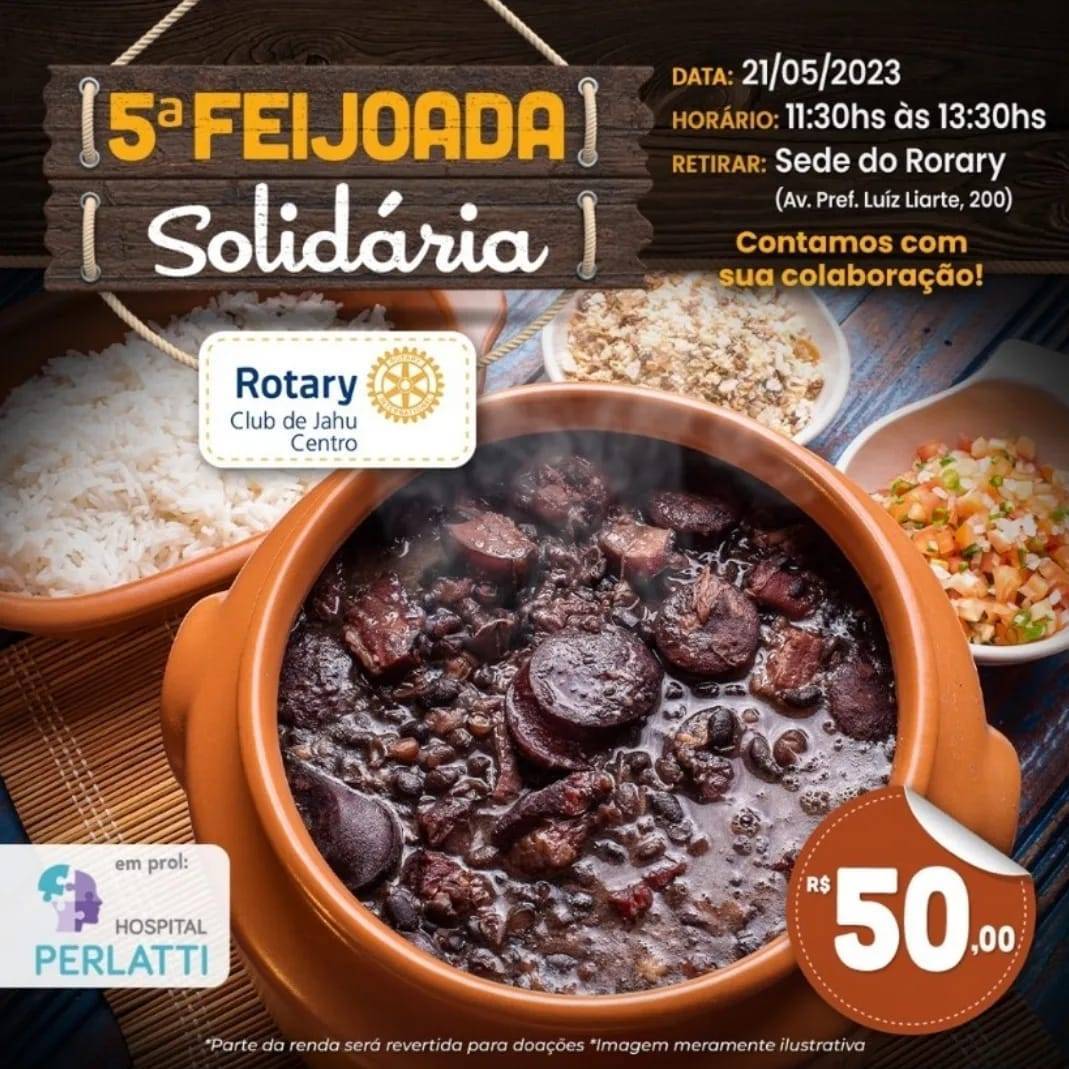5ª Feijoada Solidária pelo Rotary Club de Jahu Centro