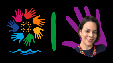 A companheira Carolina, presidente da Comissão Distrital D.E.I. e membro do Comitê D.E.I. Brasil