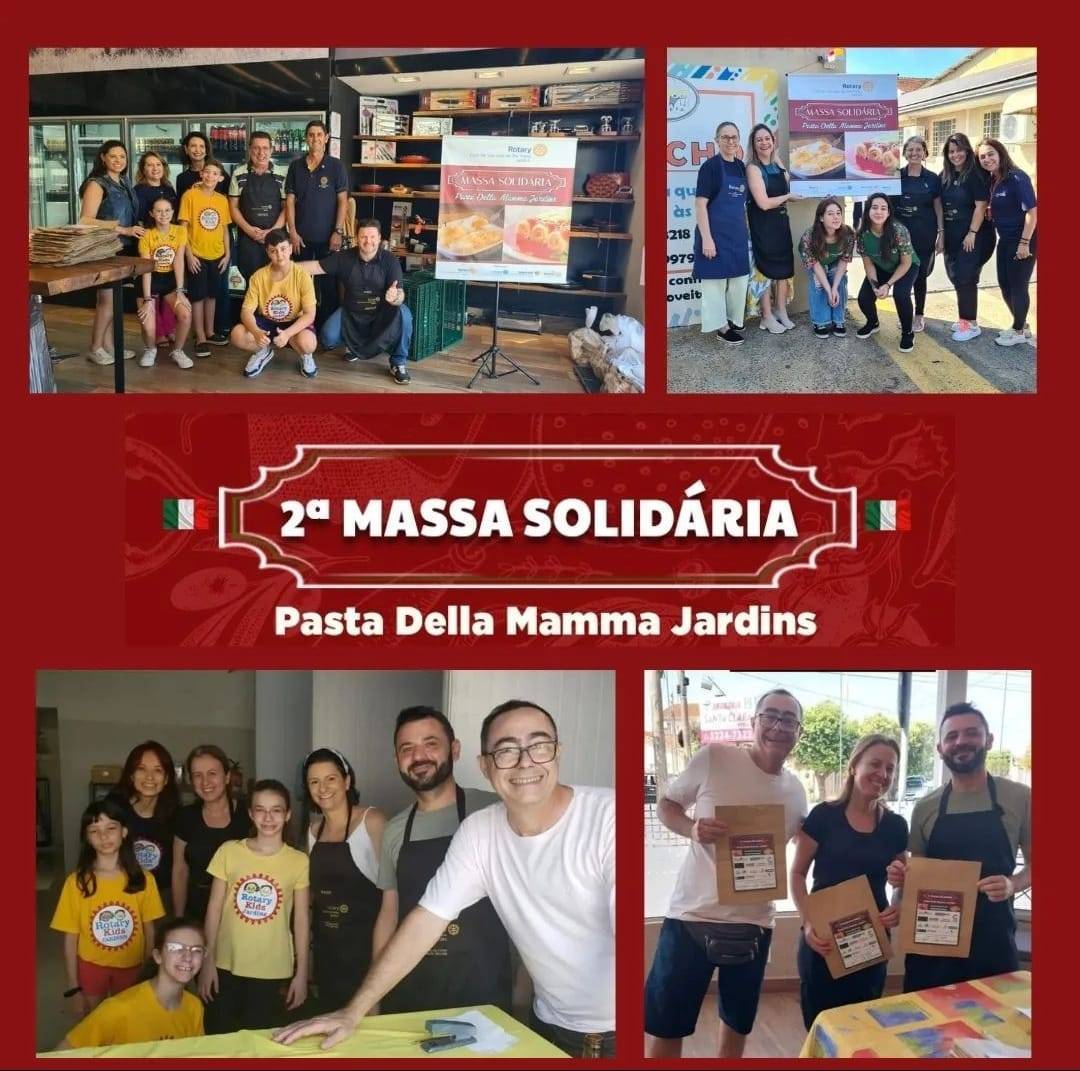2ª Massa Solidária - Rotary Jardins