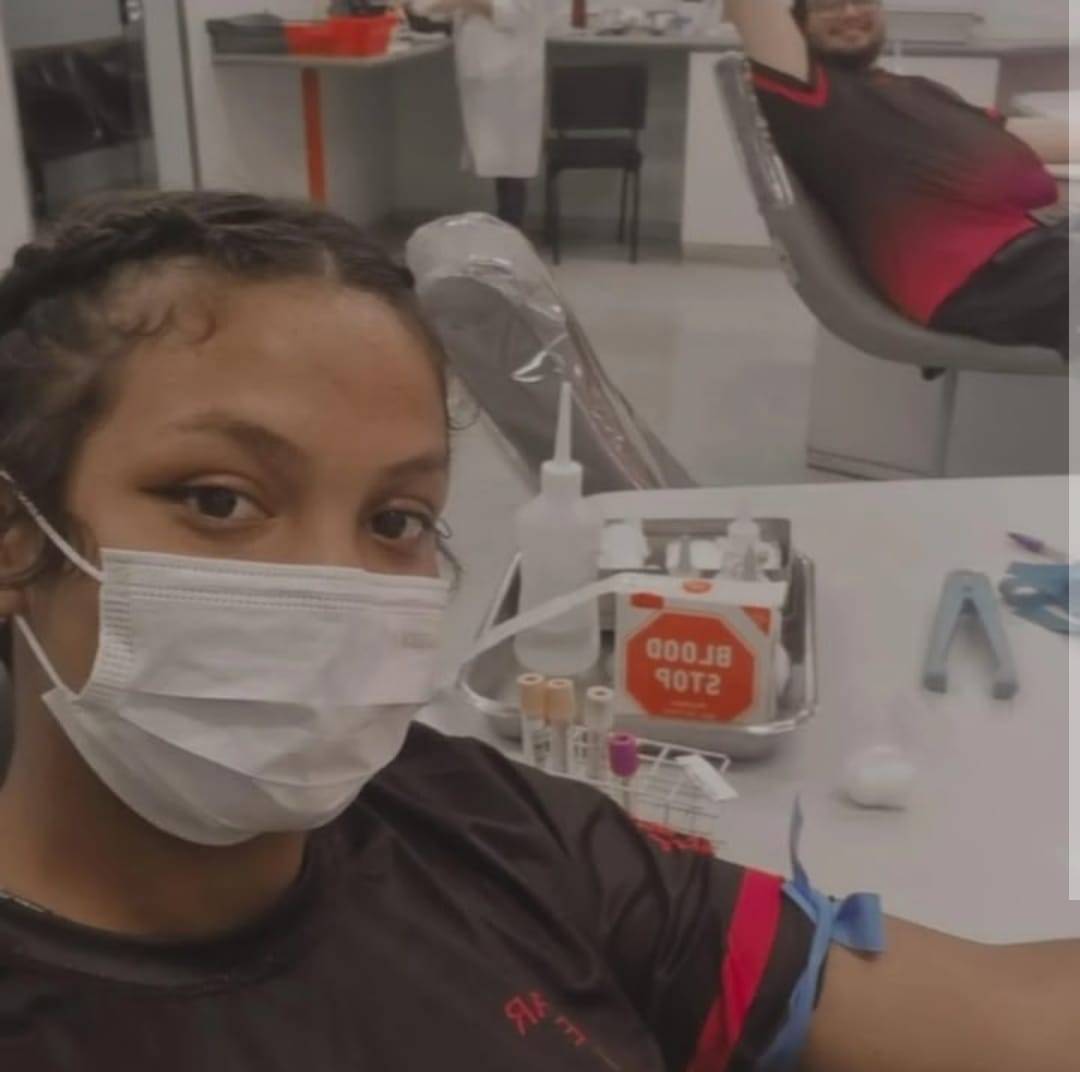 Rotaract Club de Olímpia Integração: No dia 15 de abril, alguns associados do clube conseguiram ir ao Hemocentro de Olímpia para fazer uma importante doação de sangue.