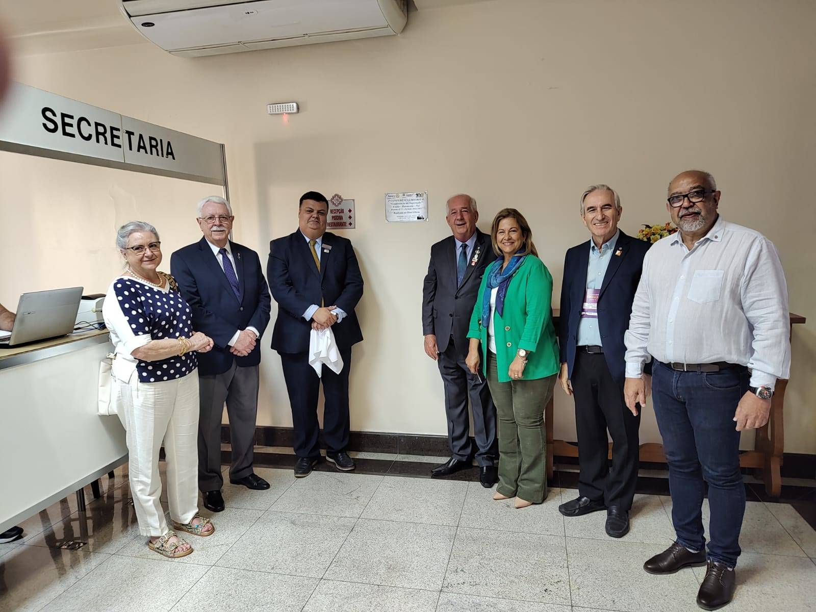 4ª Conferência Distrital - Conferência da Superação - Dia 04 de maio -  Inauguração da Placa Comemorativa