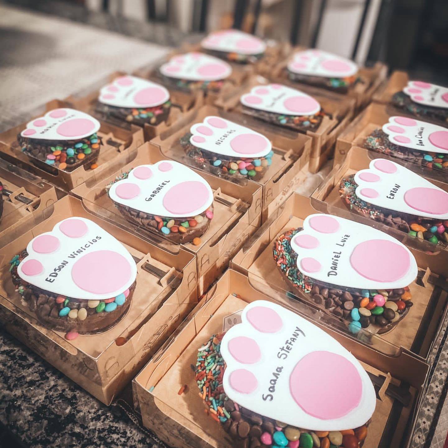 Rotaract Club de Osvaldo Cruz realizou ação de Páscoa com a entrega de ovos de colher para os moradores da Casa da Criança Ruth Wirth