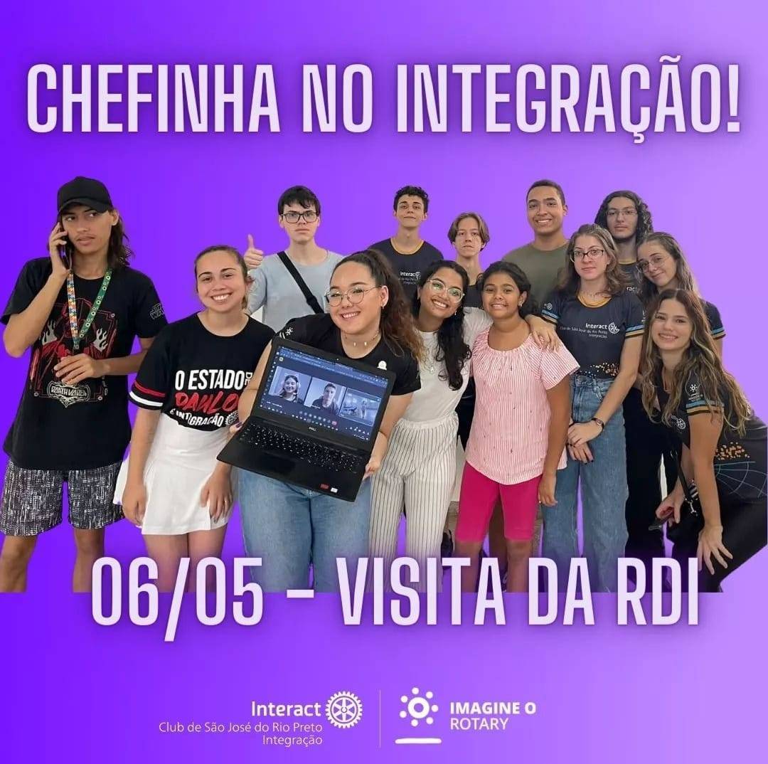Interact Club de São José do Rio Preto recebe visita da RDI