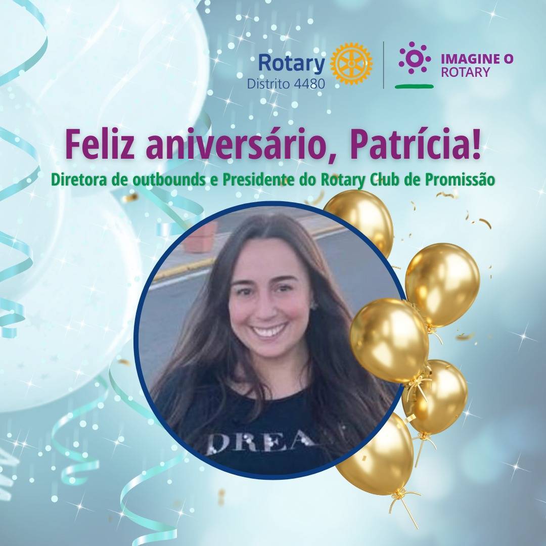 Feliz Aniversário Patricia