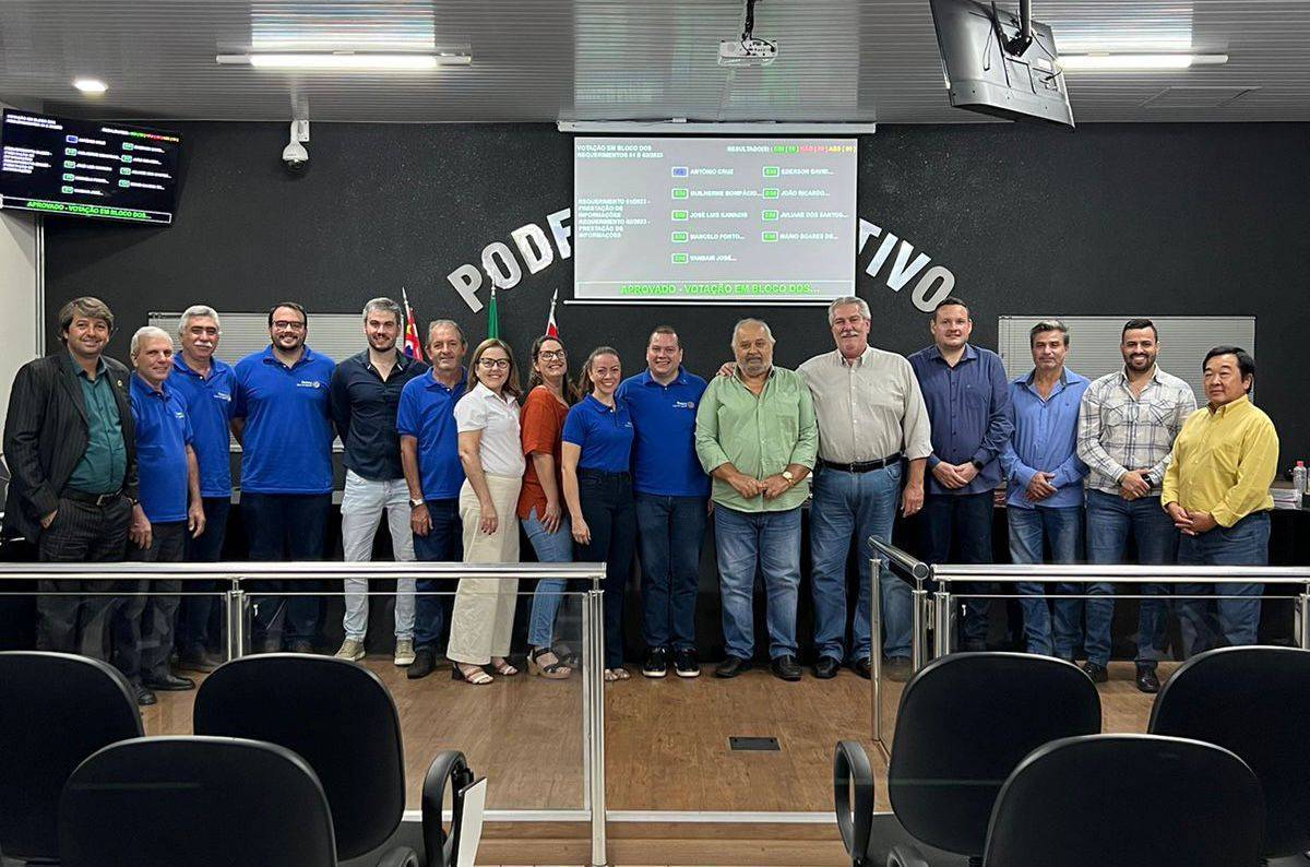 Rotary Club de Itápolis recebe Moção de Congratulação da Câmara Municipal