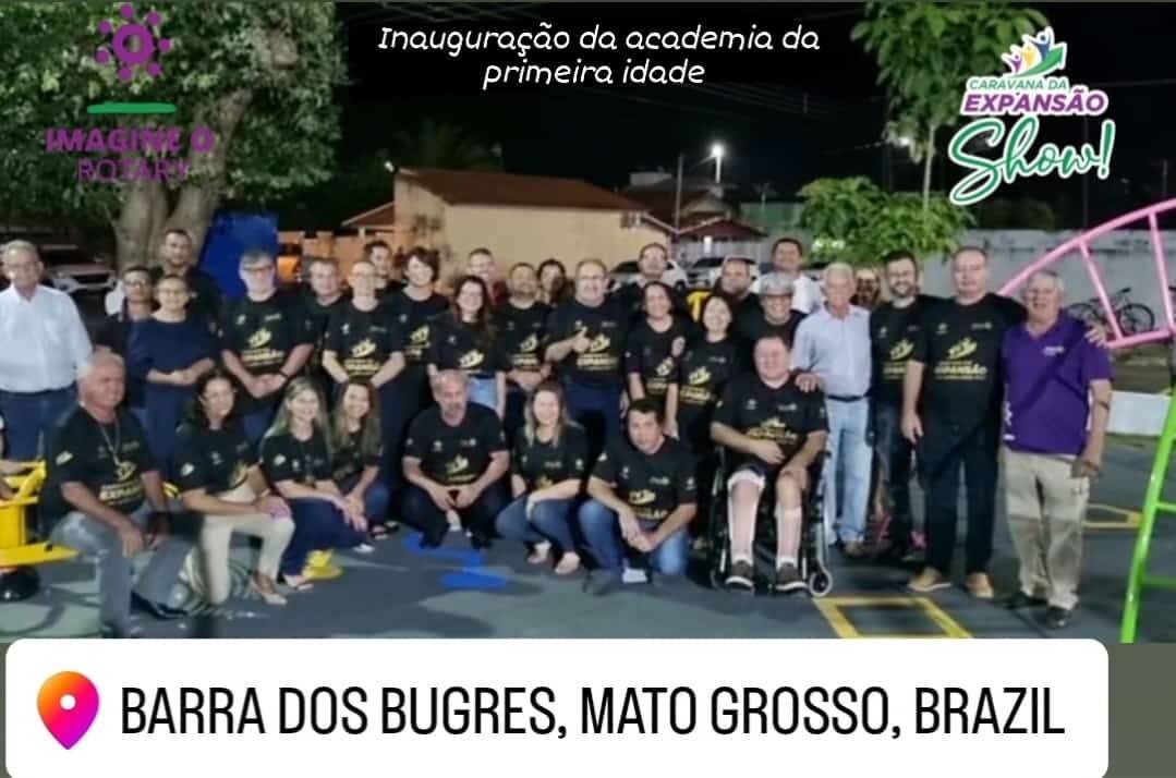 Rotary Club de Barra do Bugres faz 40 anos.
