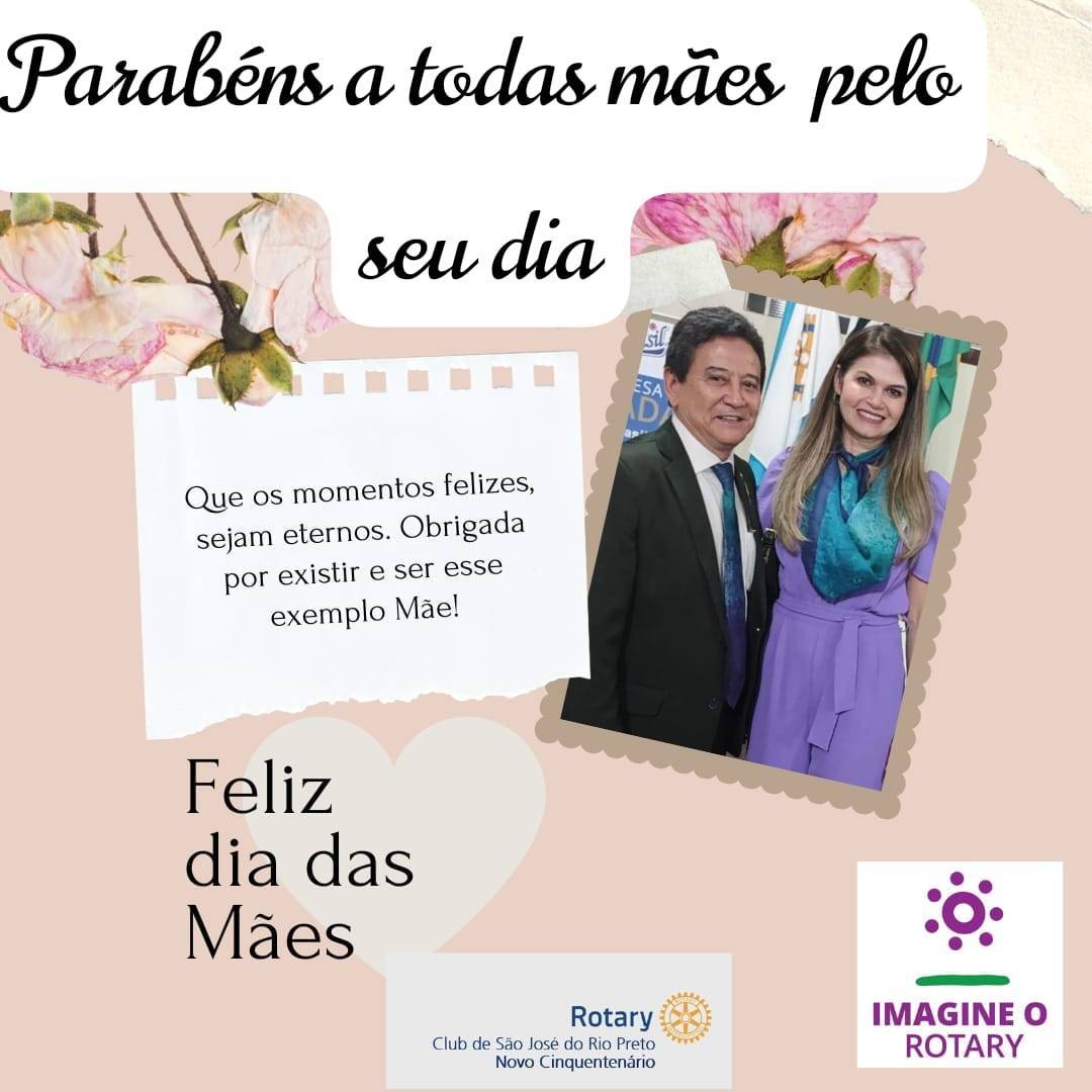 O Casal Governador Gerson e Rosângela Januário desejam um feliz Dia das Mães