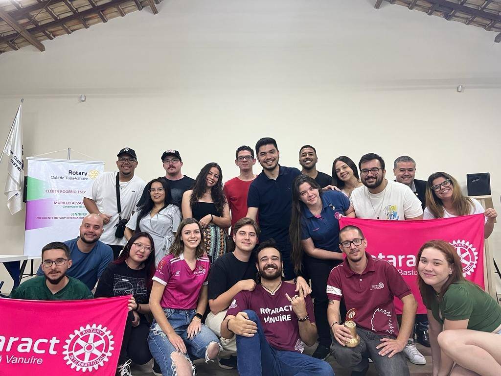REUNIÃO INTERCLUBE COM O ROTARACT DE BASTOS 