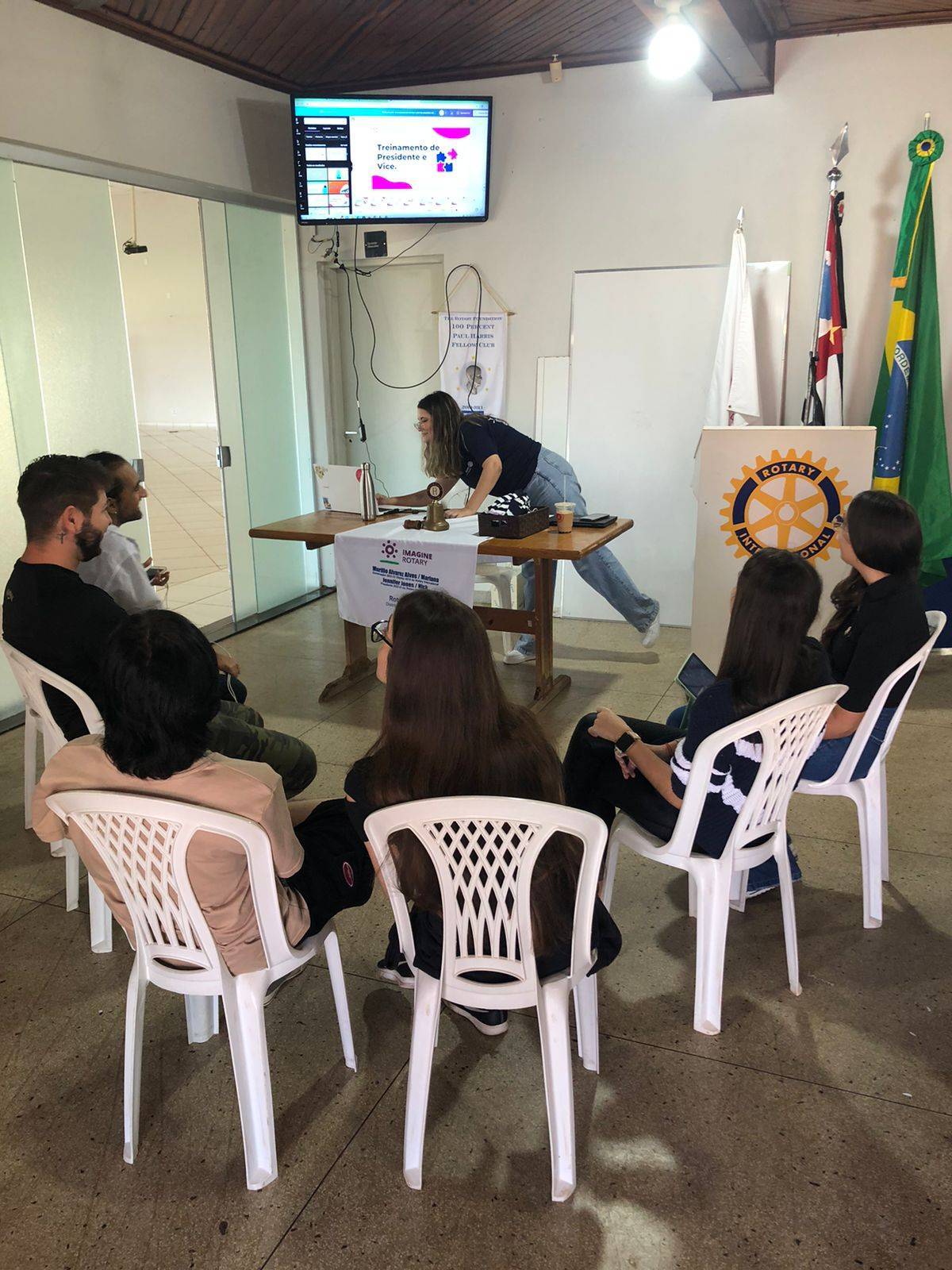 Primeiro Dia do Treinamento.