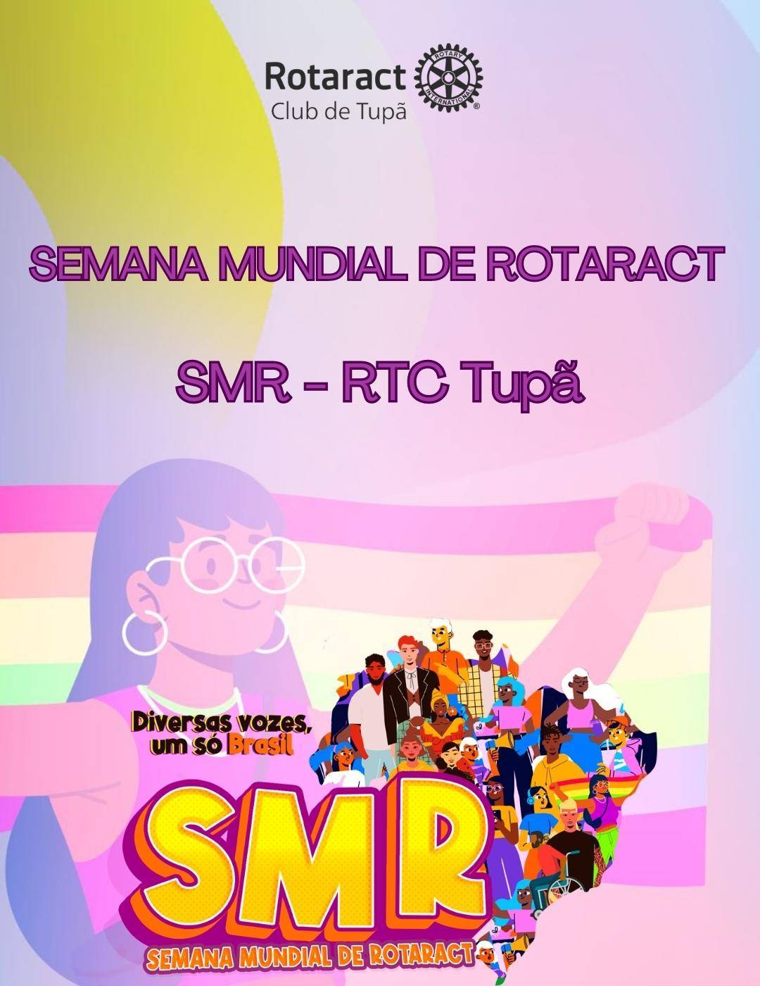 O Rotaract Club de Tupã esteve presente na SMR 2023