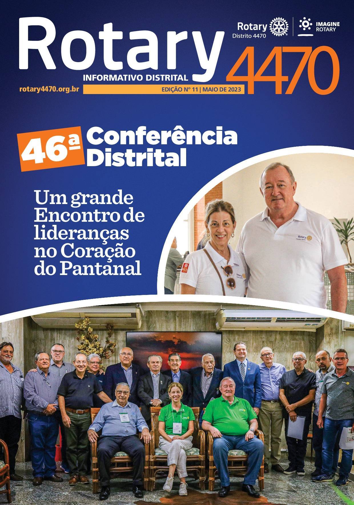 Informativo Rotário de MAIO/2023 - Numero 11 - Carta Mensal