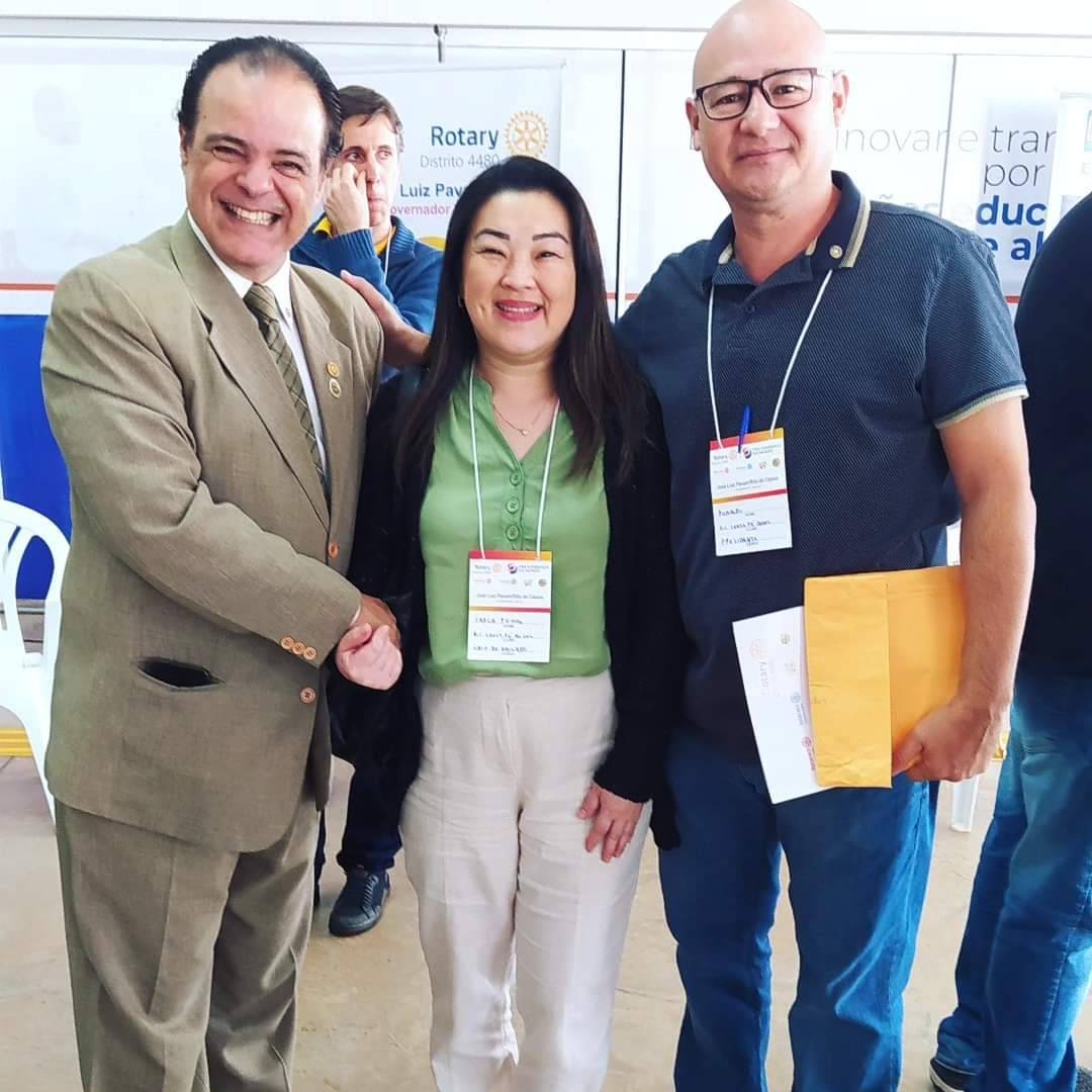 Casal da presidência 23-24 esteve presente na Assembleia Distrital.