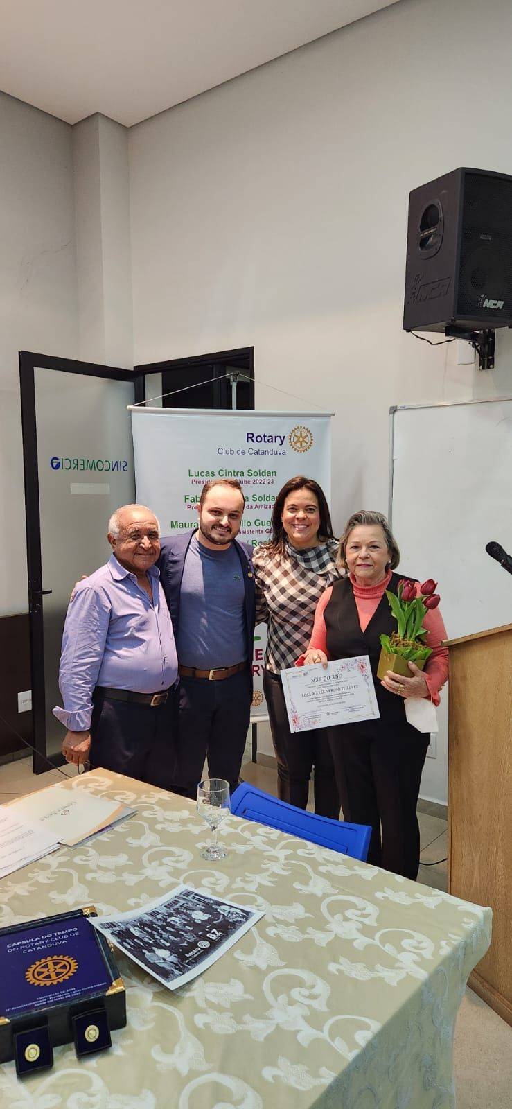 Celebração dos 87 anos de fundação do Rotary Club de Catanduva.