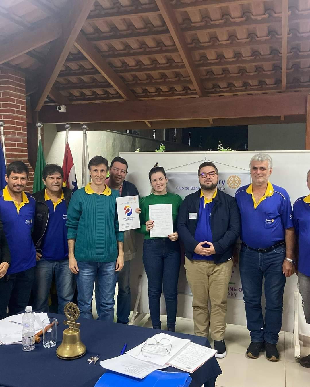  36ª reunião rotária do Rotary Club de Bariri.