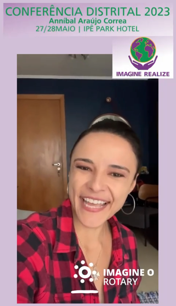 Incrível conferência com a Jornalista Jéssica.