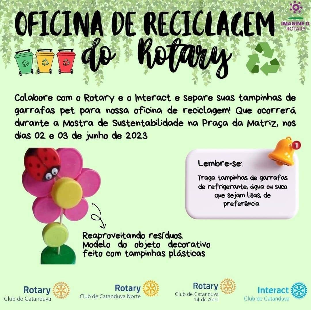 Oficina de Reciclagem do Rotary
